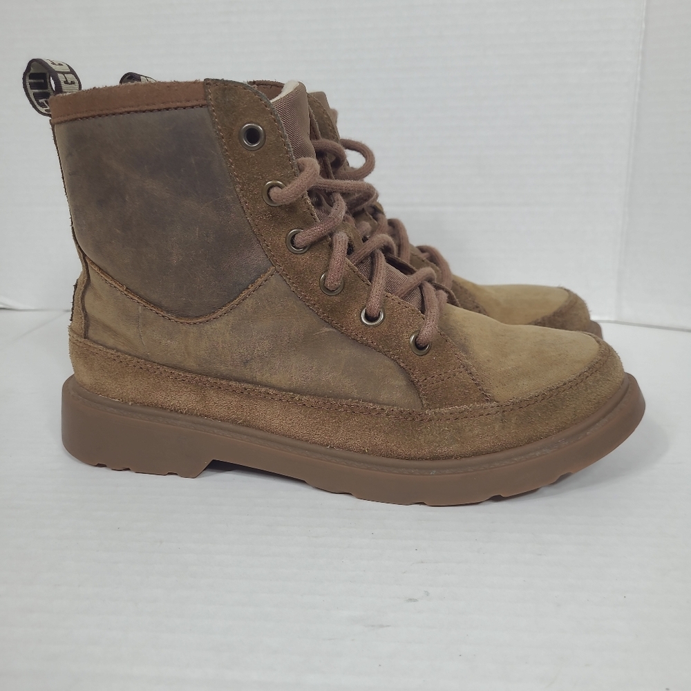 Ugg Australia Robley Boot Kids Sz 4 X Women Sz  (5.5) Neumel‎ Brown